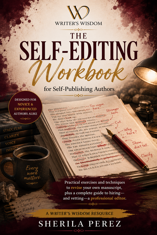 Self-Editing Workbook for Self-Publishing Authors
